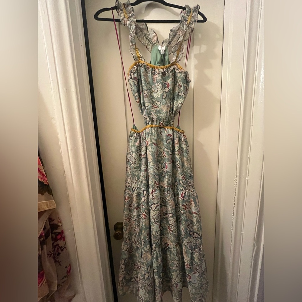 Floral Print Midi Dress